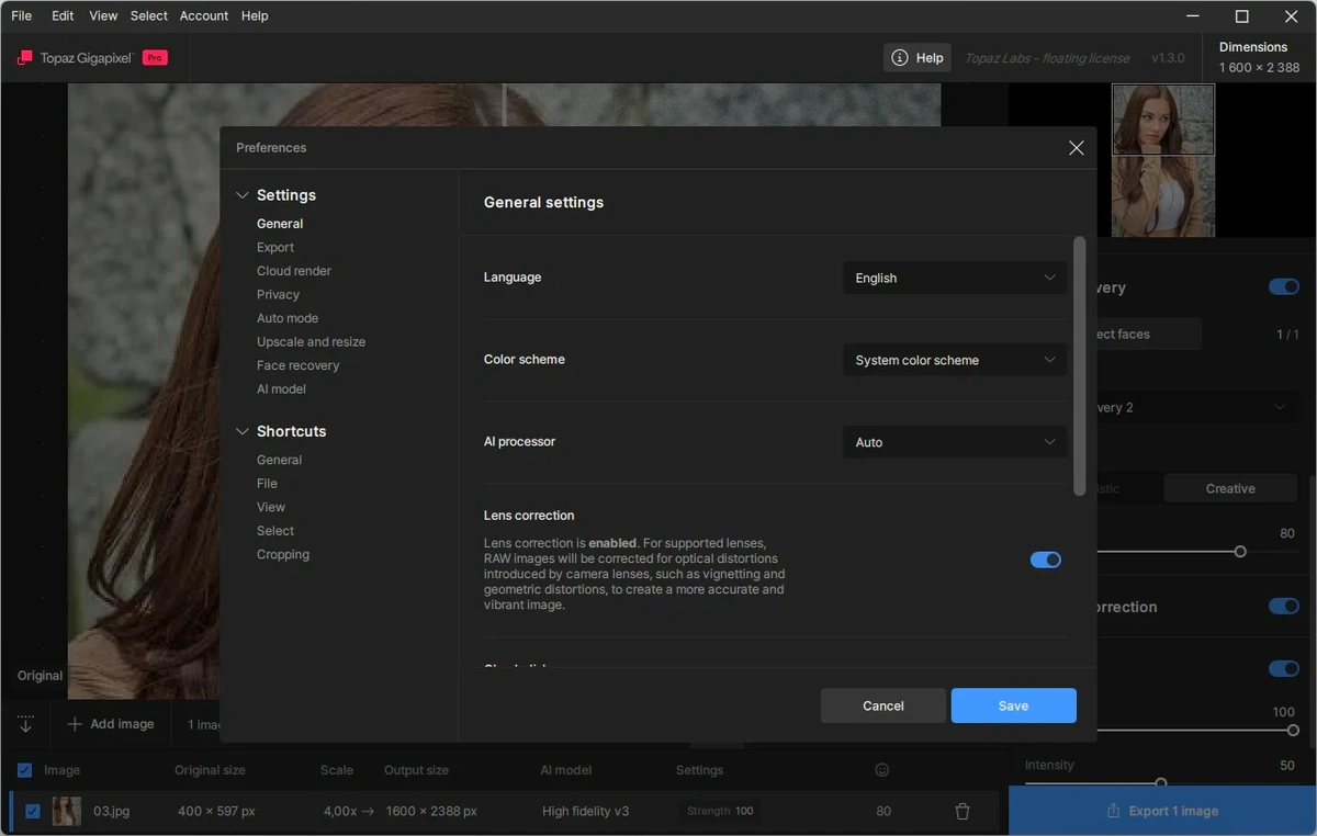 Topaz Gigapixel 1.3.0 by KpoJIuK — изображение 1