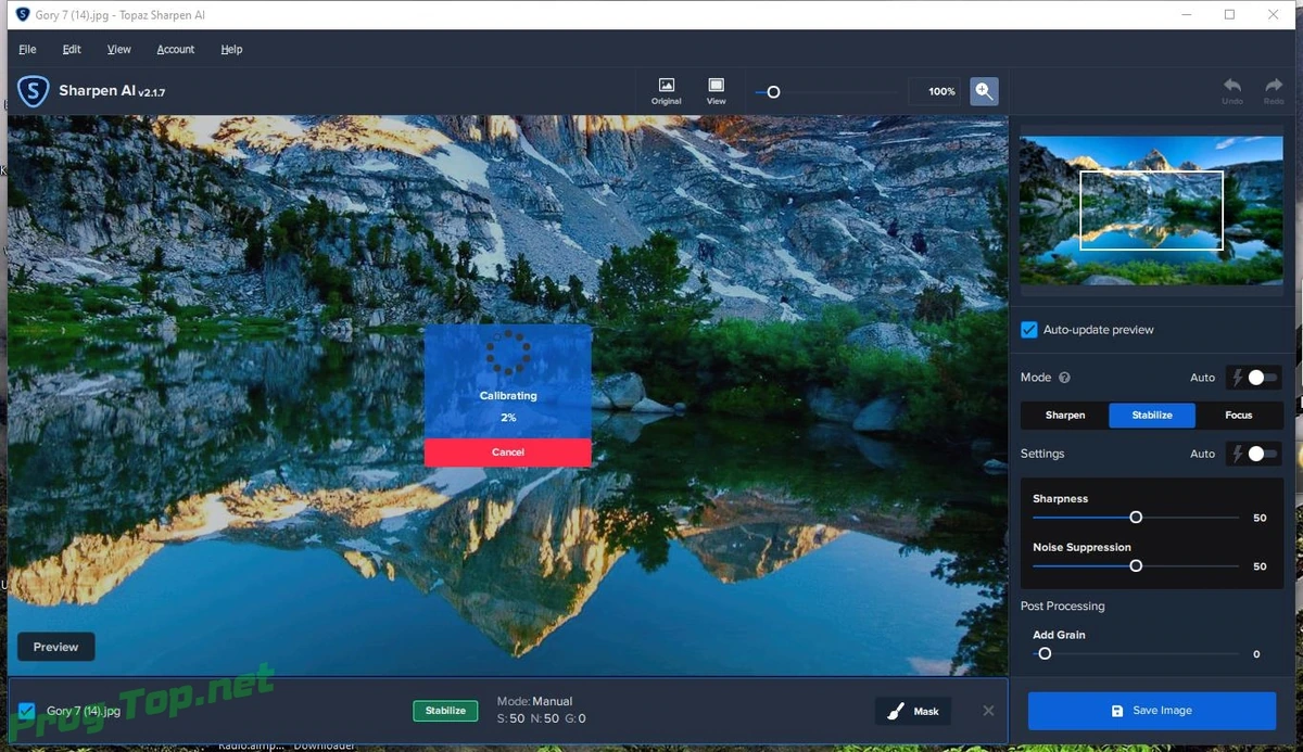 Topaz Sharpen AI стабилизация изображений 2.1.7 RePack (& Portable) by elchupacabra — изображение 1