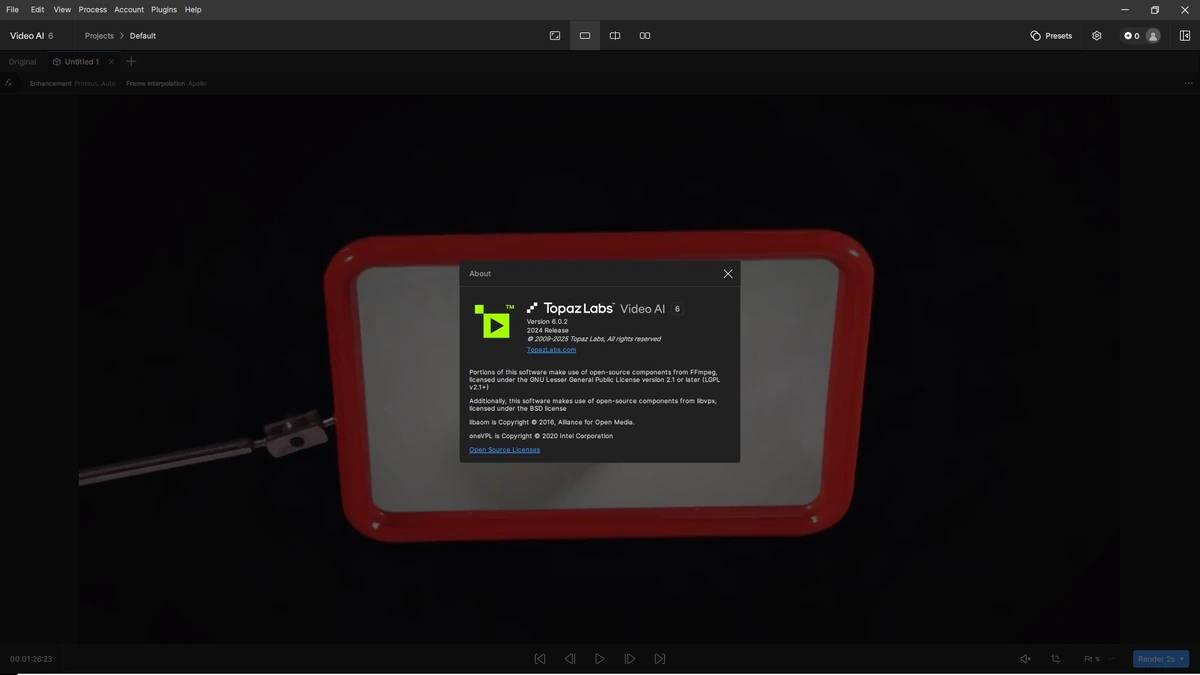 Topaz Video AI увеличение видео 6.0.2 PreRELEASE by elchupacabra — изображение 1