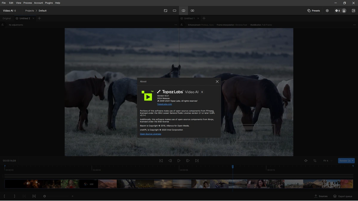 Видеоредактор Topaz Video AI 6.0.1 — изображение 1