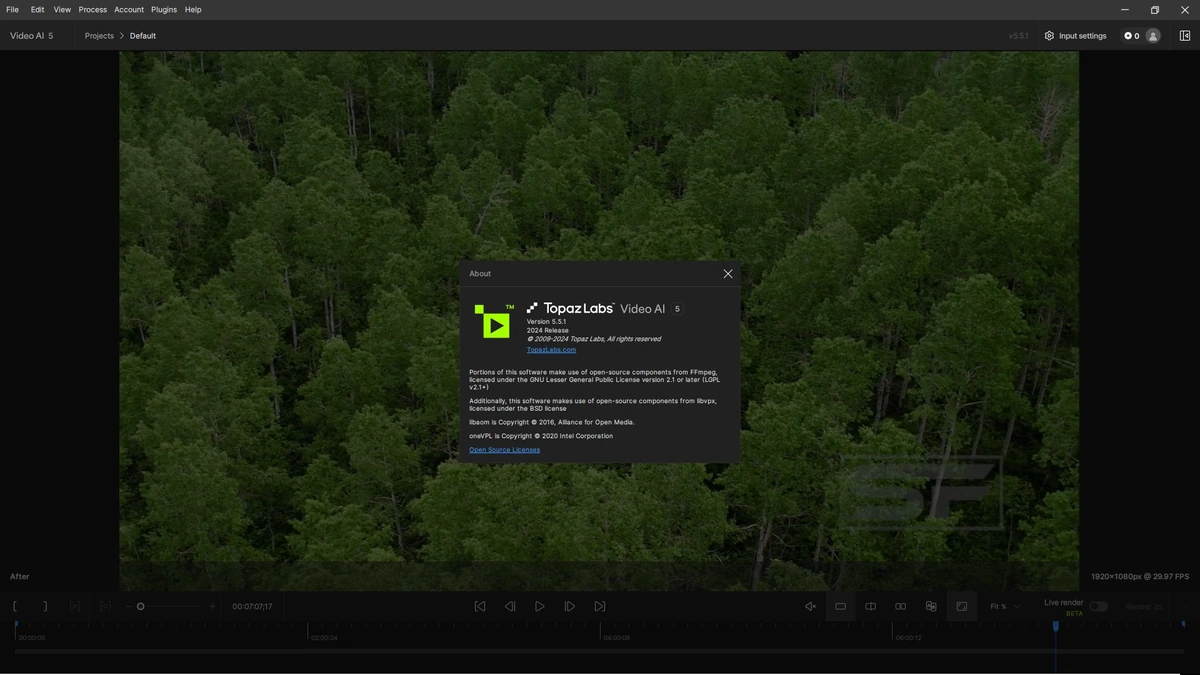 Обработка видео Topaz Video AI 5.5.1 (x64) RePack by KpoJIuK — изображение 1