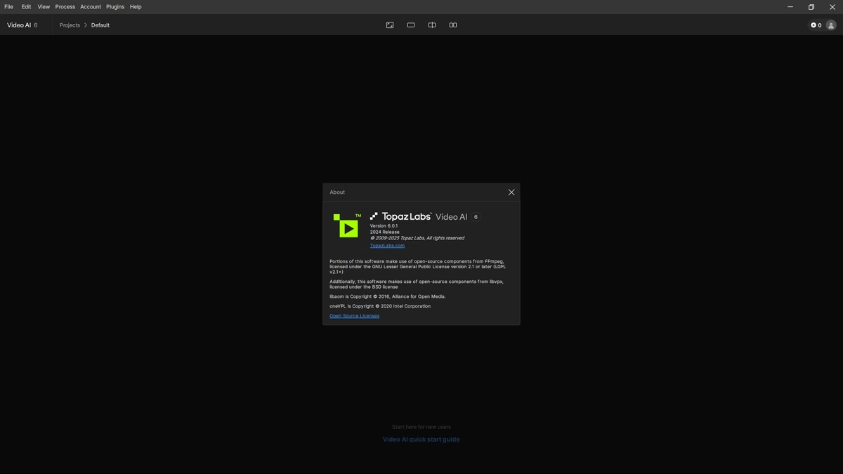 Видеоредактор Topaz Video AI 6.0.1 (x64) by KpoJIuK — изображение 1