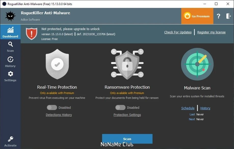 Удаление компьютерных зловредов - RogueKiller Anti-Malware 15.13.0 + Portable — изображение 1