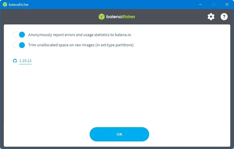BalenaEtcher 1.19.21 + Portable — изображение 1