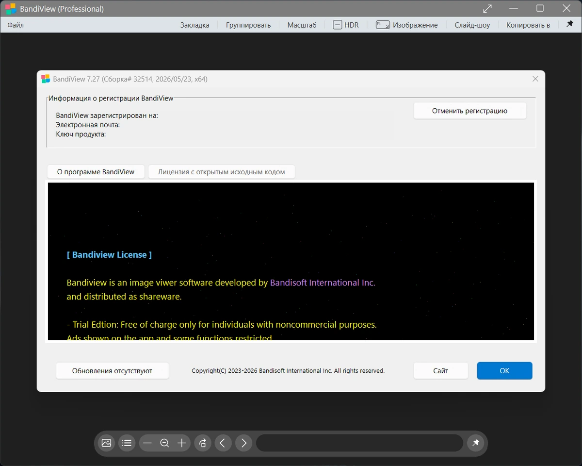 BandiView Pro 7.27 — изображение 1