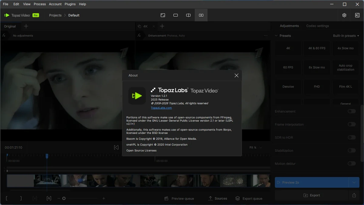 Улучшение видео Topaz Video 1.2.1 by elchupacabra — изображение 1