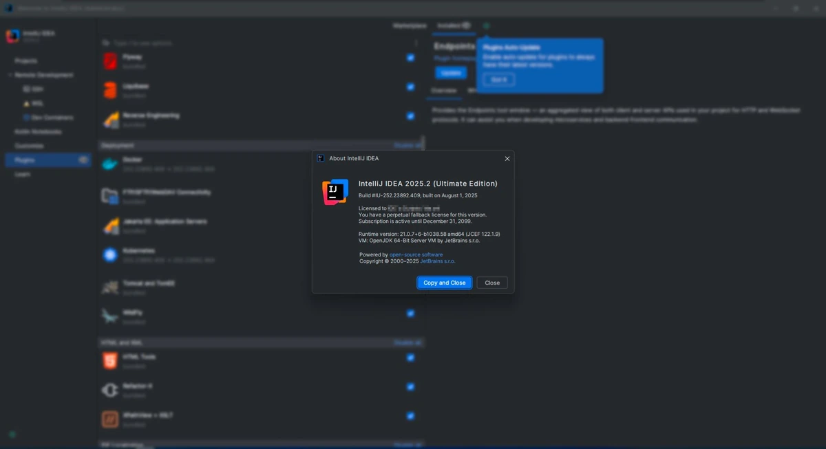 Умная среда разработки для Java Jetbrains IntelliJ IDEA Ultimate 2025.2 (x64-arm64) by Sitego — изображение 1