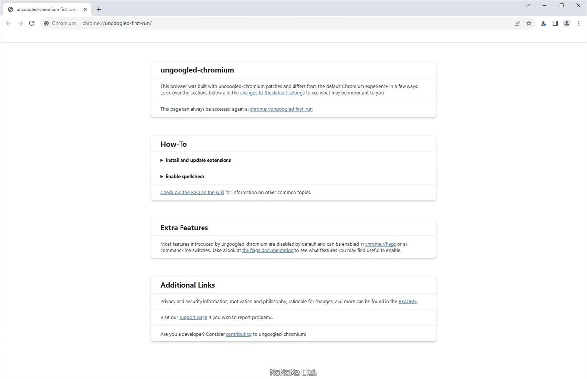 Ungoogled Chromium 122.0.6261.111-1.1 + Portable — изображение 1