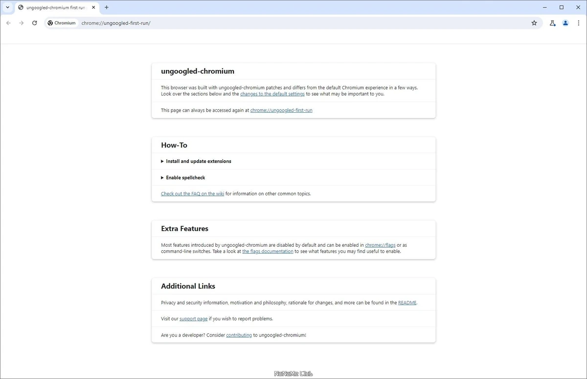 Ungoogled Chromium 125.0.6422.112-1.1 + Portable — изображение 1