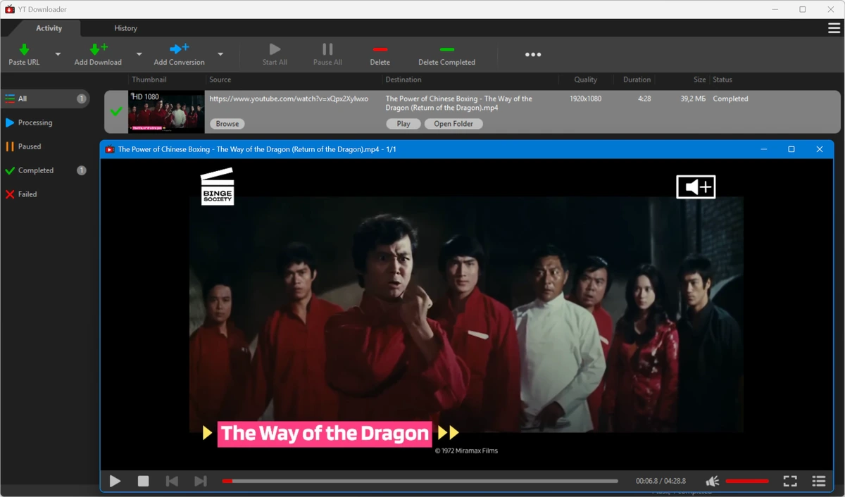 Универсальный видеозагрузчик YT Downloader 10.6.3 — изображение 1