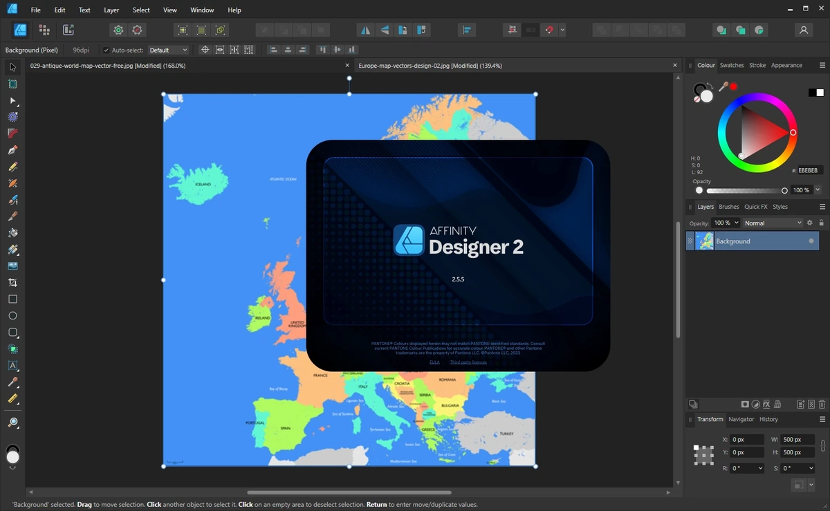 Векторный графический дизайн Serif Affinity Designer 2.5.5.2636 Полная + Портативная версии by elchupacabra — изображение 1