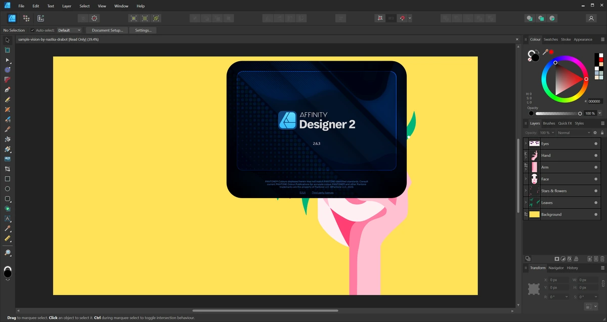 Векторный графический дизайн Serif Affinity Designer 2.6.3.3322 by 7997 — изображение 1
