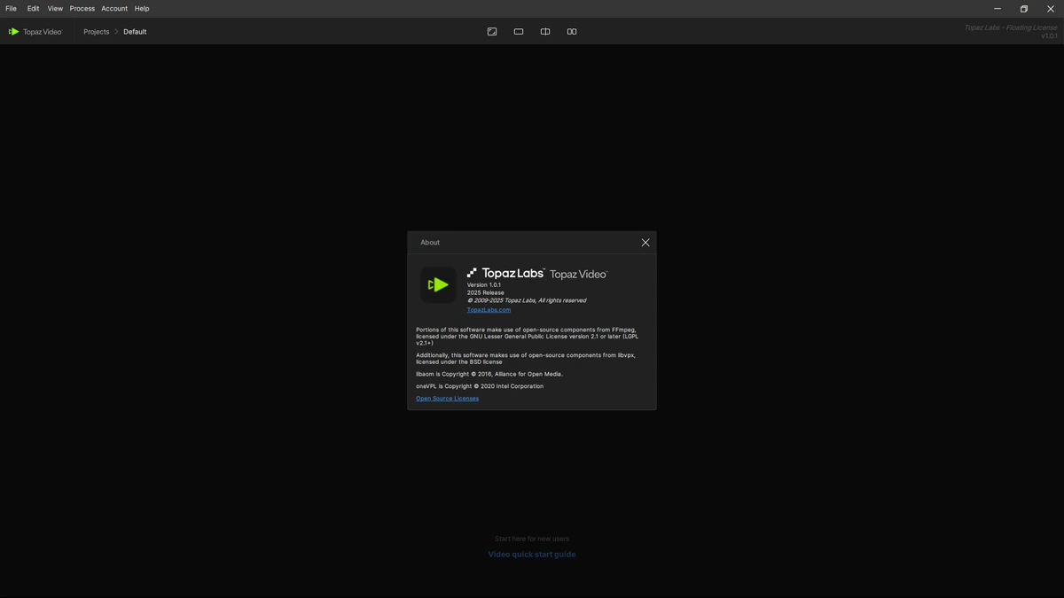 Видеоредактор Topaz Video 1.0.1 by KpoJIuK — изображение 1