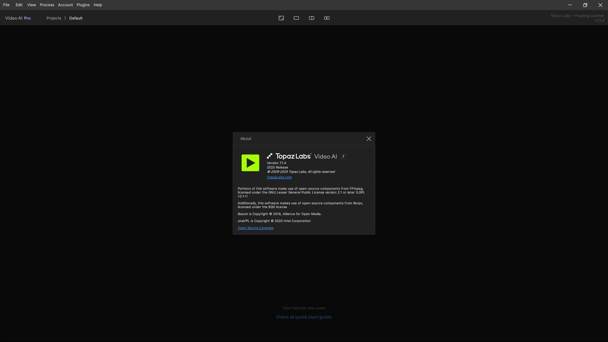 Видеоредактор Topaz Video AI 7.1.4 by KpoJIuK — изображение 1