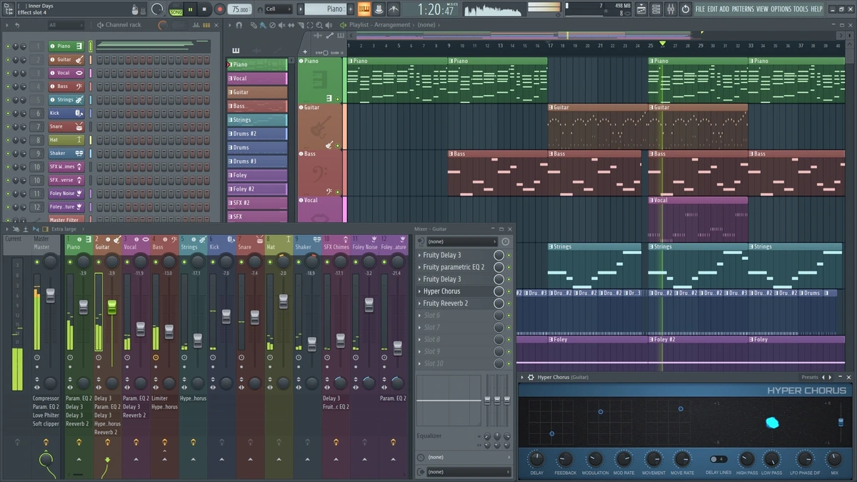 Виртуальный композитор FL Studio Producer Edition 24.1.2.4394 - All Plugins Edition — изображение 1