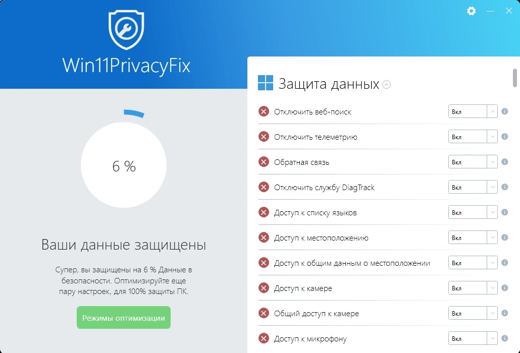 Abelssoft Win11PrivacyFix 2025 v4.0.54970 Portable by FC Portables — изображение 1