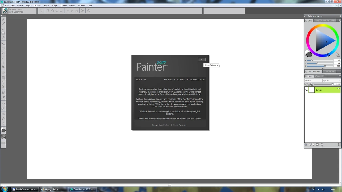 Corel Painter 2017 16.1.0.456 — изображение 1