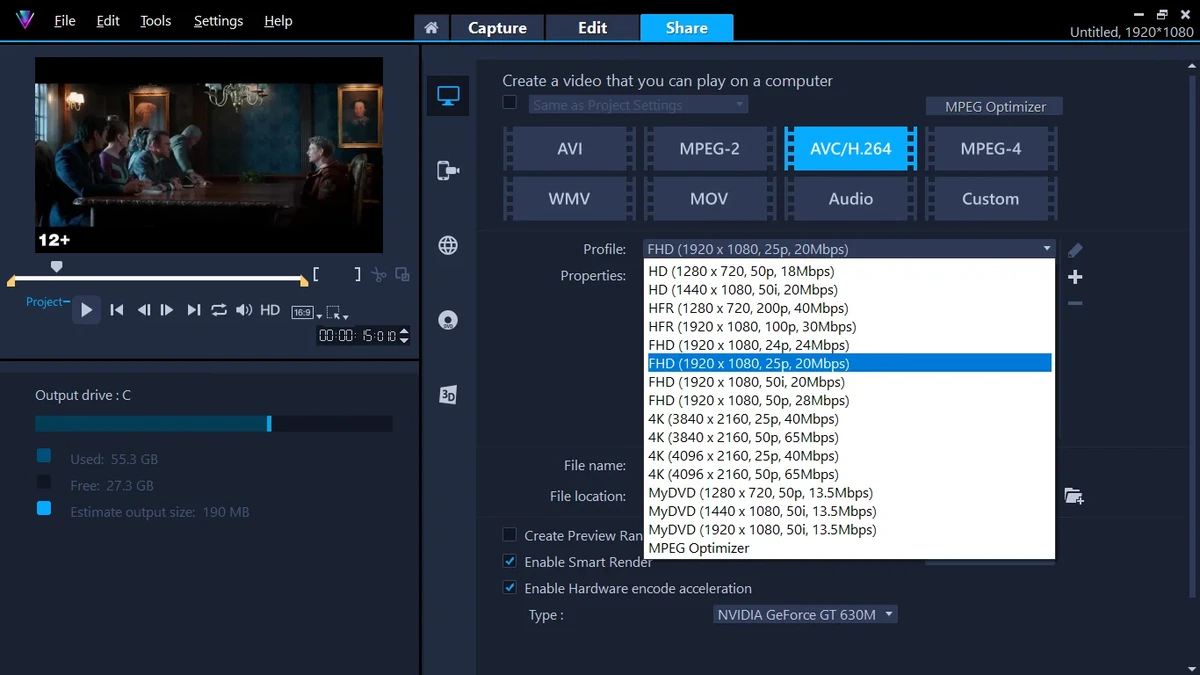 Corel VideoStudio Ultimate 2023 26.0.0.136 — изображение 1