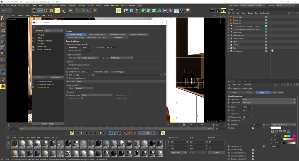 Corona Renderer 6 Hotfix 2 for Cinema 4D R14-S24 — изображение 1