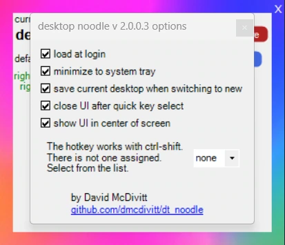 Desktop Noodle 2.0.0.3 — изображение 1