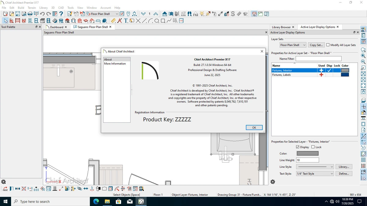 Дизайн помещений Chief Architect Premier X17 Build 27.1.0.54 — изображение 1