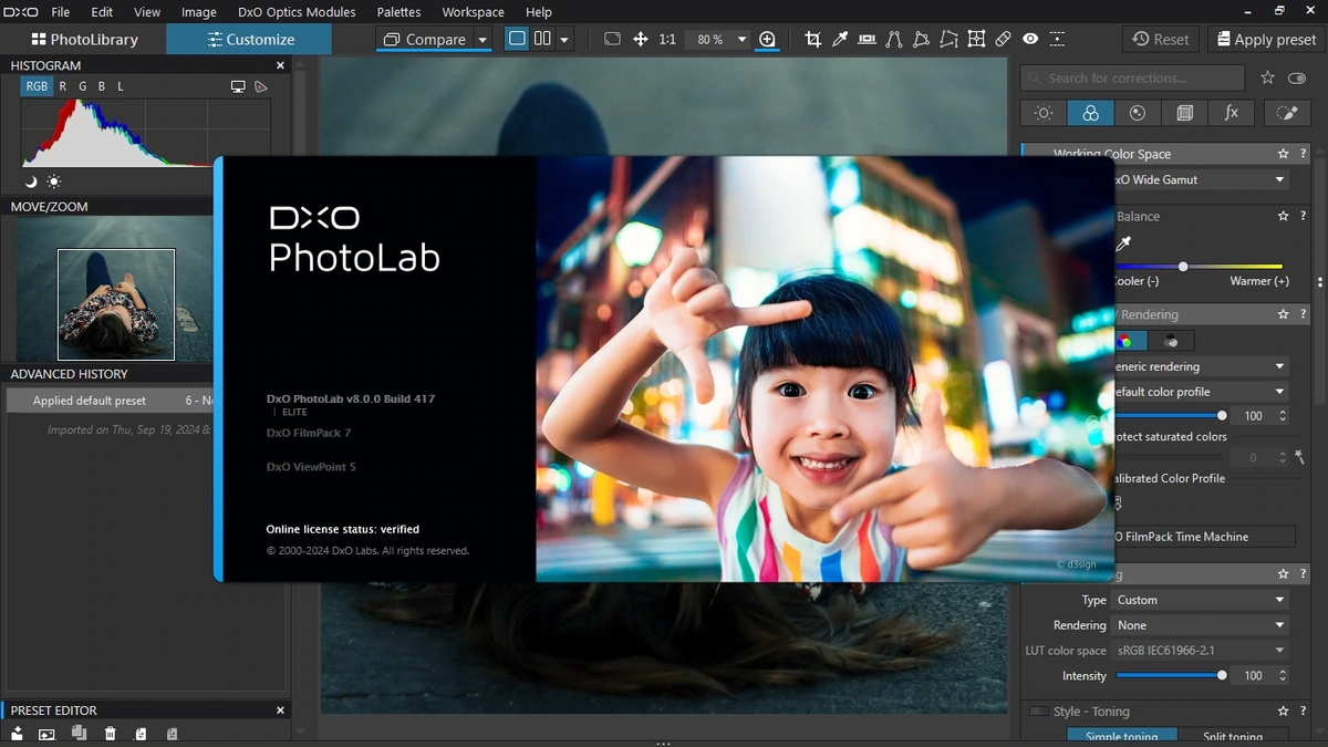Фоторедактор DxO PhotoLab Elite 8.0.0 build 417 RePack by KpoJIuK — изображение 1