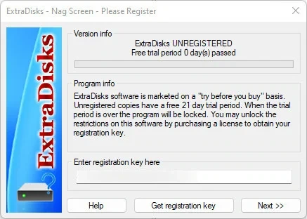 Создание виртуальных дисков ExtraDisks 25.3.1 Home — изображение 1