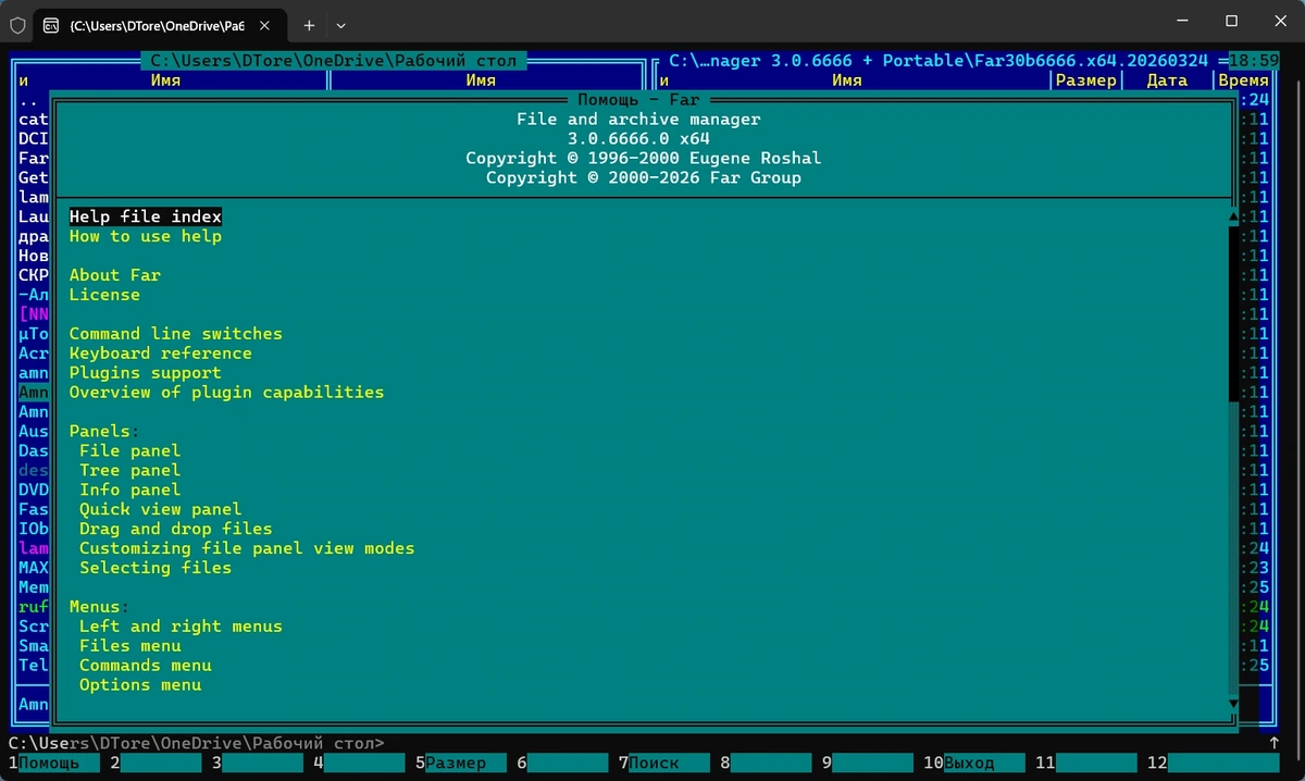Far Manager 3.0.6666 + Portable — изображение 1