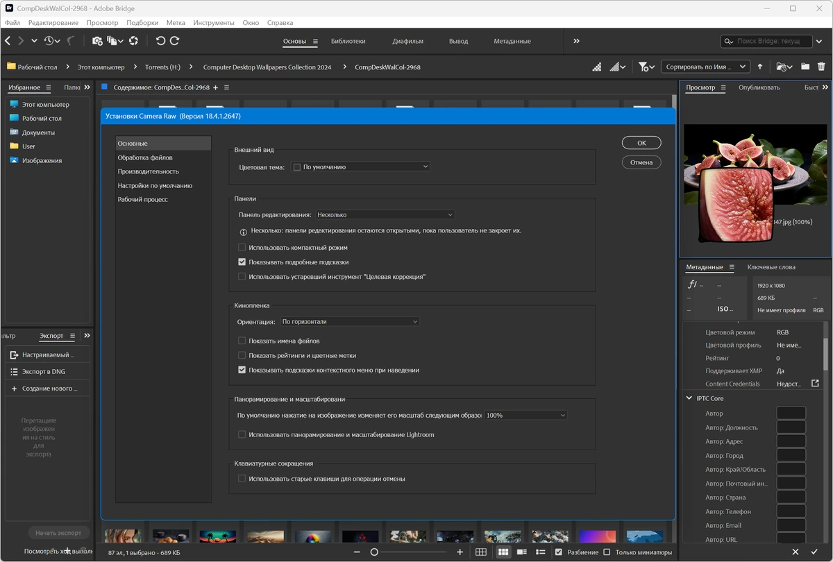 Adobe Bridge редактор RAW изображений 2026 16.0.5.19 by 7997 — изображение 1
