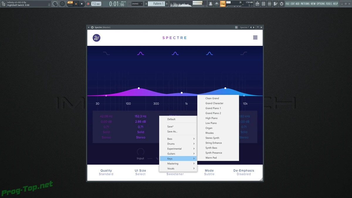 Форматирование звука - Wavesfactory - Spectre 1.5.5 VST, VST3, AAX (x64) — изображение 1