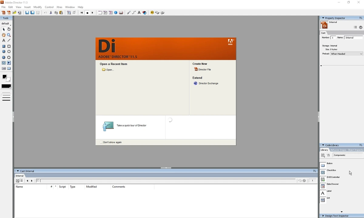 Adobe Director 11.5 — изображение 1
