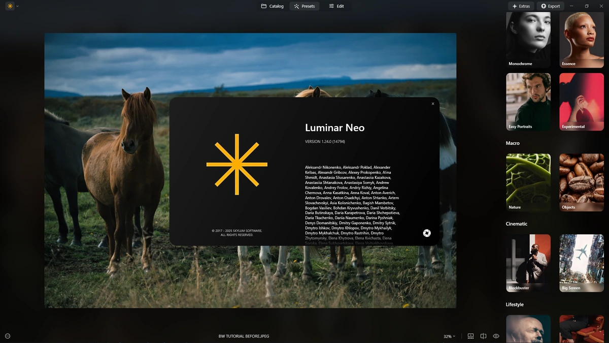 Фоторедактор с AI Luminar Neo 1.24.0.14794 by elchupacabra — изображение 1