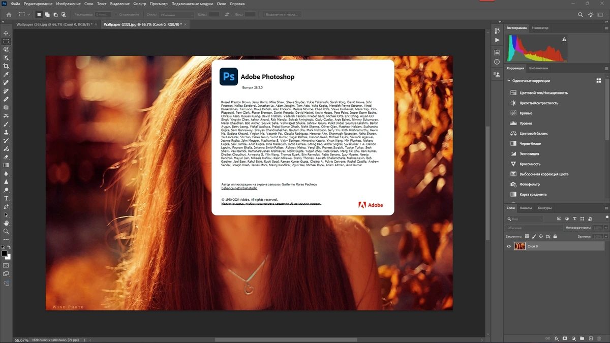 Фотошоп Adobe Photoshop 2025 26.3.0.156 Light (x64) Portable by 7997 — изображение 1