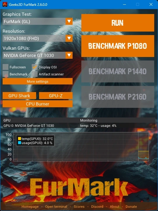 Тест для видеокарты FurMark 2.6.0.0 + Portable — изображение 1