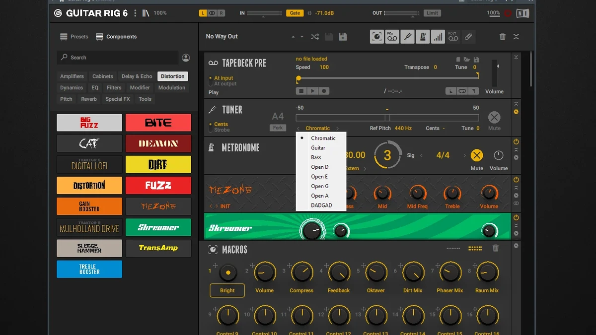 Генератор эффектов и инструментов - Native Instruments - Guitar Rig 6 Pro 6.2.4 STANDALONE, VST, VST3, AAX (x64) — изображение 1