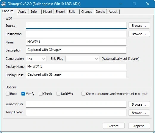 GImageX 2.2.0 Portable — изображение 1