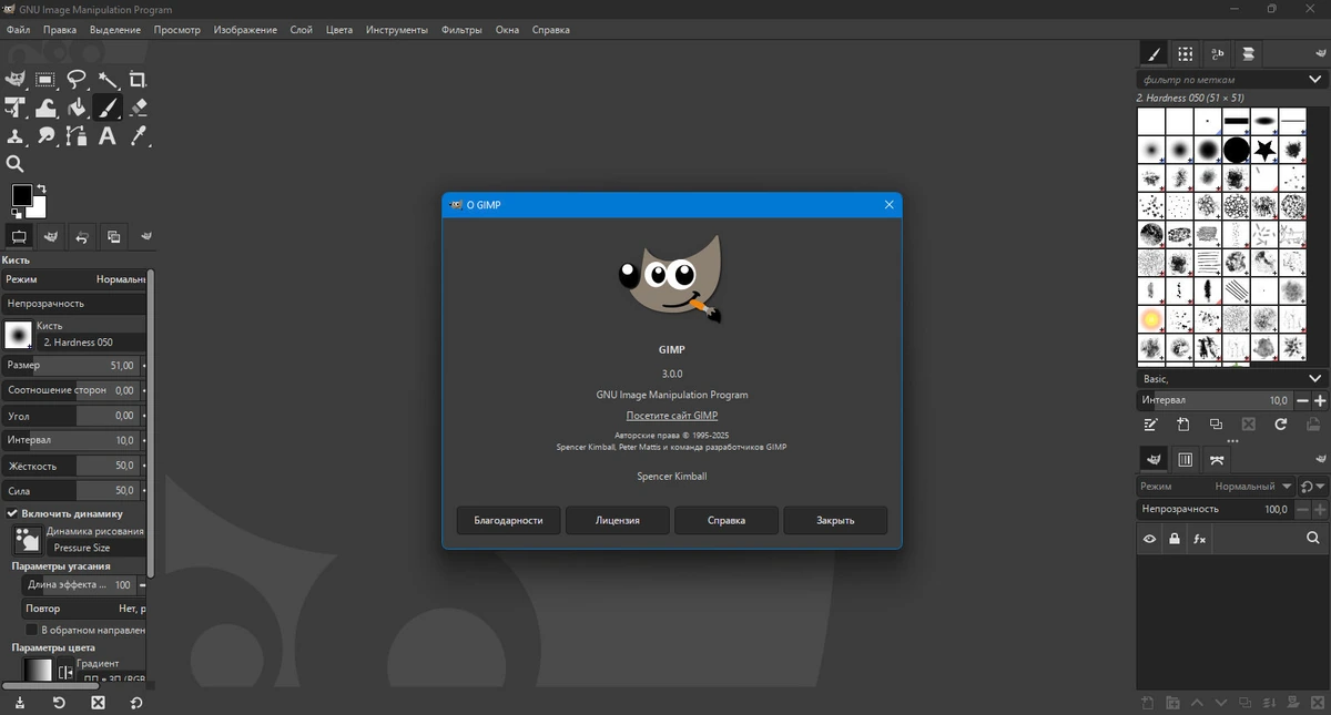 Графический редактор GIMP 3.0.0 — изображение 1