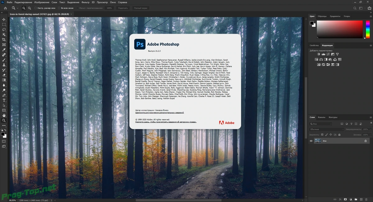 Графический редактор - Adobe Photoshop 2020 21.2.3.308 (x64) RePack by SanLex — изображение 1