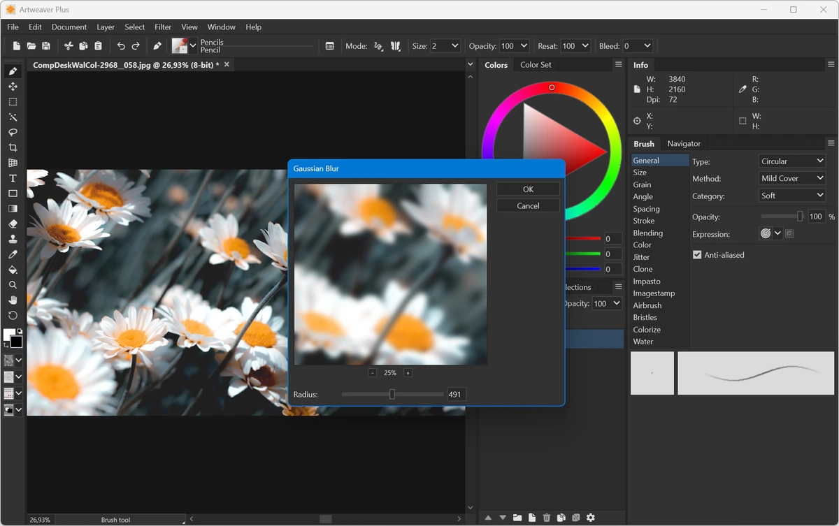 Графический редактор Artweaver Plus 8.1.6.4131 — изображение 1