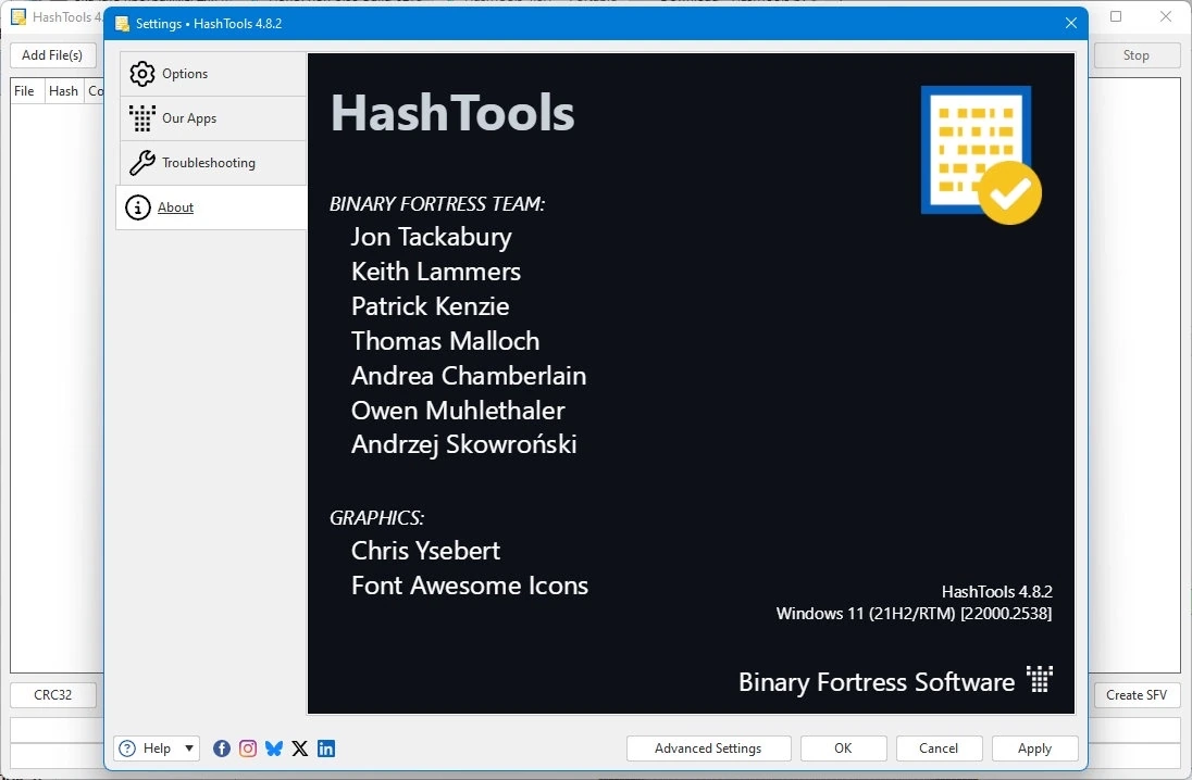 Проверка контрольных сумм HashTools 4.8.2 + Portable — изображение 1