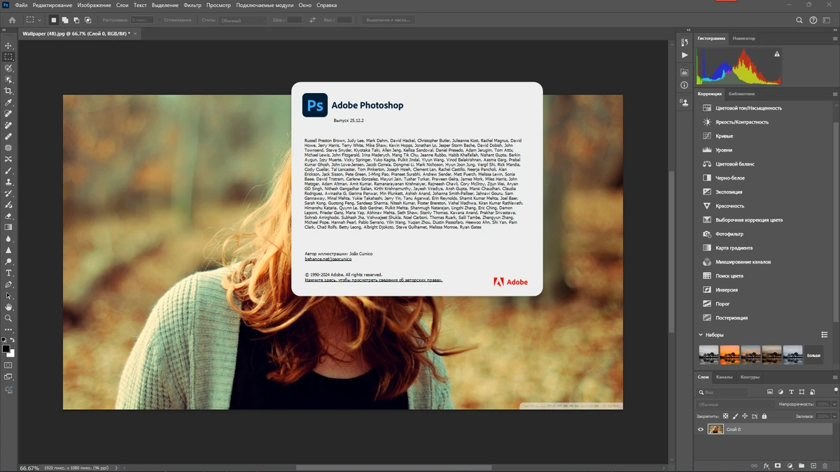 Редактор графики Adobe Photoshop 2024 25.12.2.1009 Full by 7997 — изображение 1