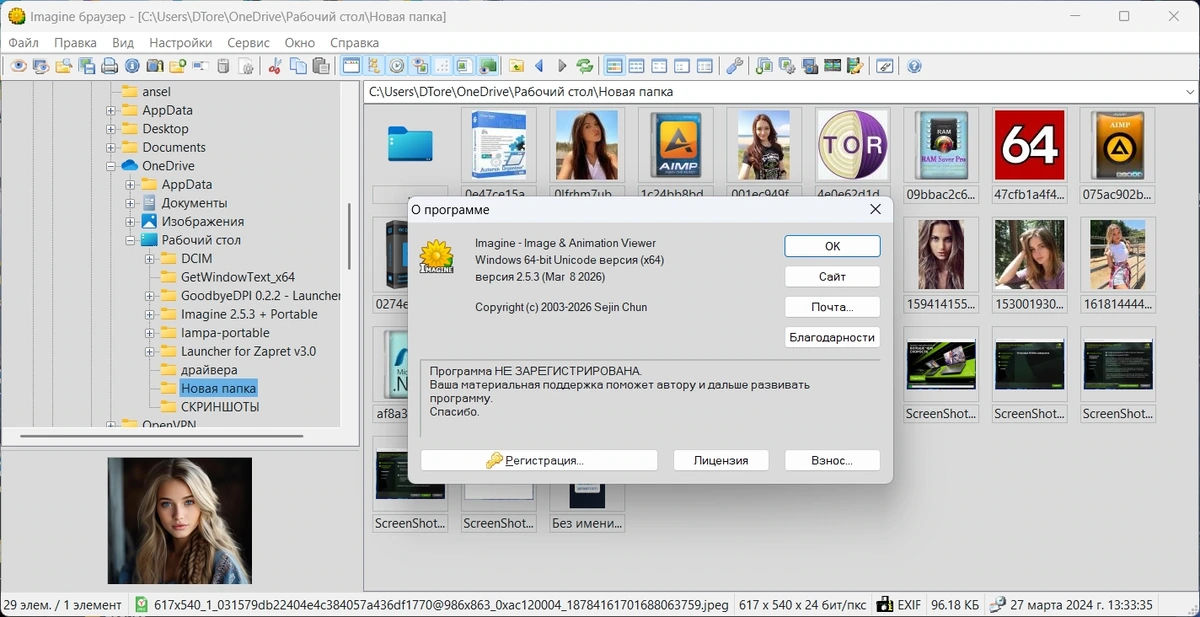 Вьюер для Windows Imagine 2.5.3 + Portable — изображение 1