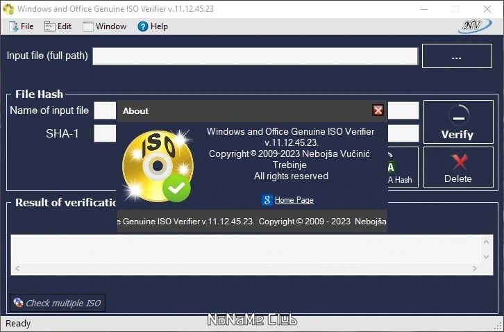 Windows and Office Genuine ISO Verifier 11.12.45.23 Portable — изображение 1