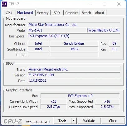 Информация о процессоре - CPU-Z 2.05.0 + Portable — изображение 1