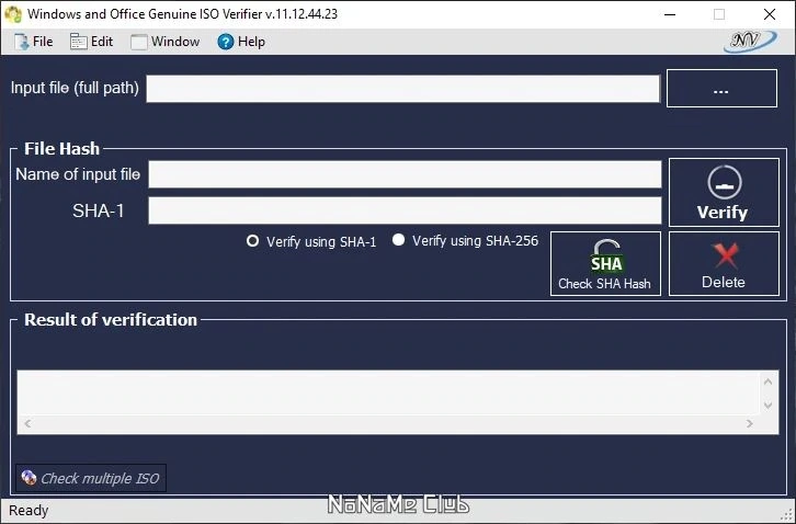 Инспектор образов Windows and Office Genuine ISO Verifier 11.12.44.23 Portable — изображение 1
