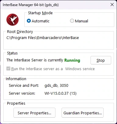 Interbase 15.0.0.37 — изображение 1