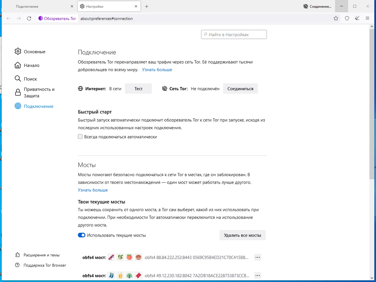 Интернет без слежки Tor Browser Bundle 12.5.1 — изображение 1