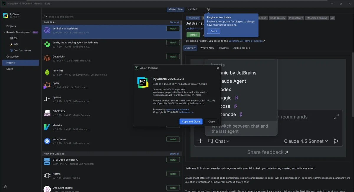 JetBrains PyCharm Professional 2025.3.2.1 (x64-arm64) by IDE`a — изображение 1