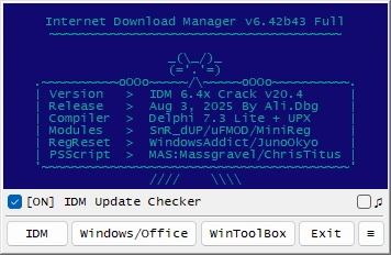 Internet Download Manager файловый загрузчик 6.42 Build 43 — изображение 1