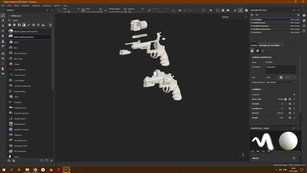 Adobe Substance 3D Painter 8.3.0 Build 2094 — изображение 1